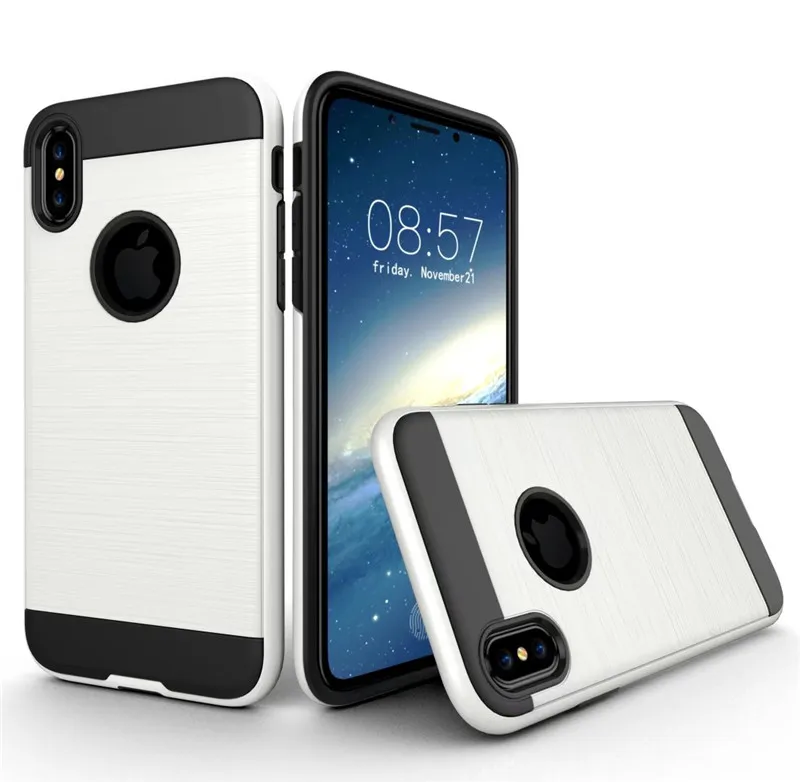 Q UNCLE Luxury Hybrid Shockproof Tough Armor Rubber Hard Back Cover For iPhone 7 7Plus 6 6S 6Plus 8 X XR XS MAX |