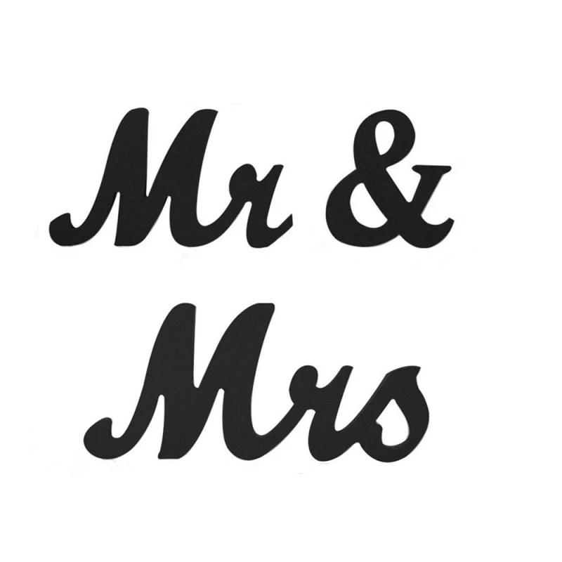 3 шт./компл. деревянный MR MRS Свадебные знаки золото деревянные номера свадебных столов декорации в виде букв ко Дню Святого Валентина вечерние буквы знак