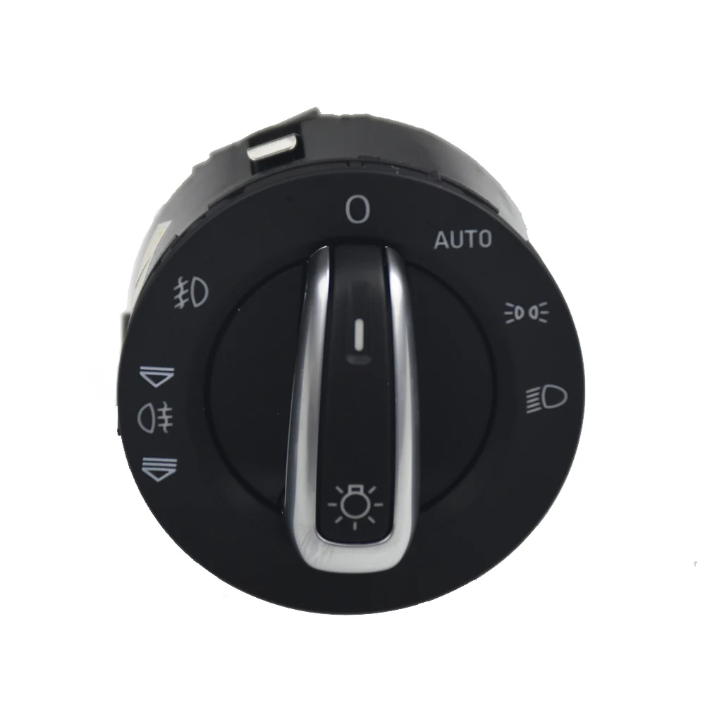 

High Quality Chrome Headlight Fog Lamp control Switch 4FD 941 531A 4F1 941 531E For Audi A6 C6 4F S6 RS6 Q7 A6 4F