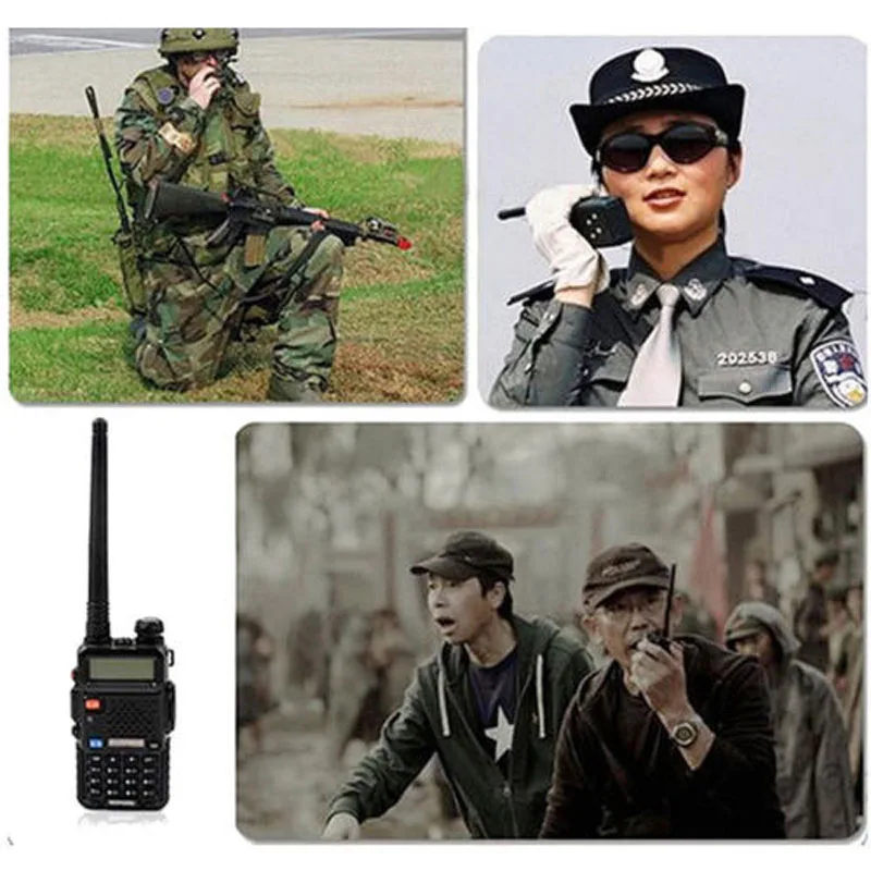 Baofeng UV 5R Портативный иди и болтай Walkie Talkie “иди ЖК дисплей Дисплей двухстороннее