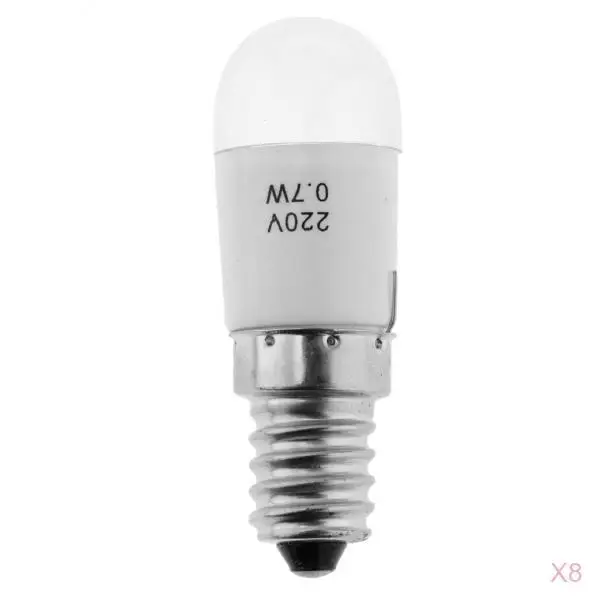 

8Pcs Universal Sewing Machine Led Light Lamps 220V 0.7W for Household Use 6*2cm