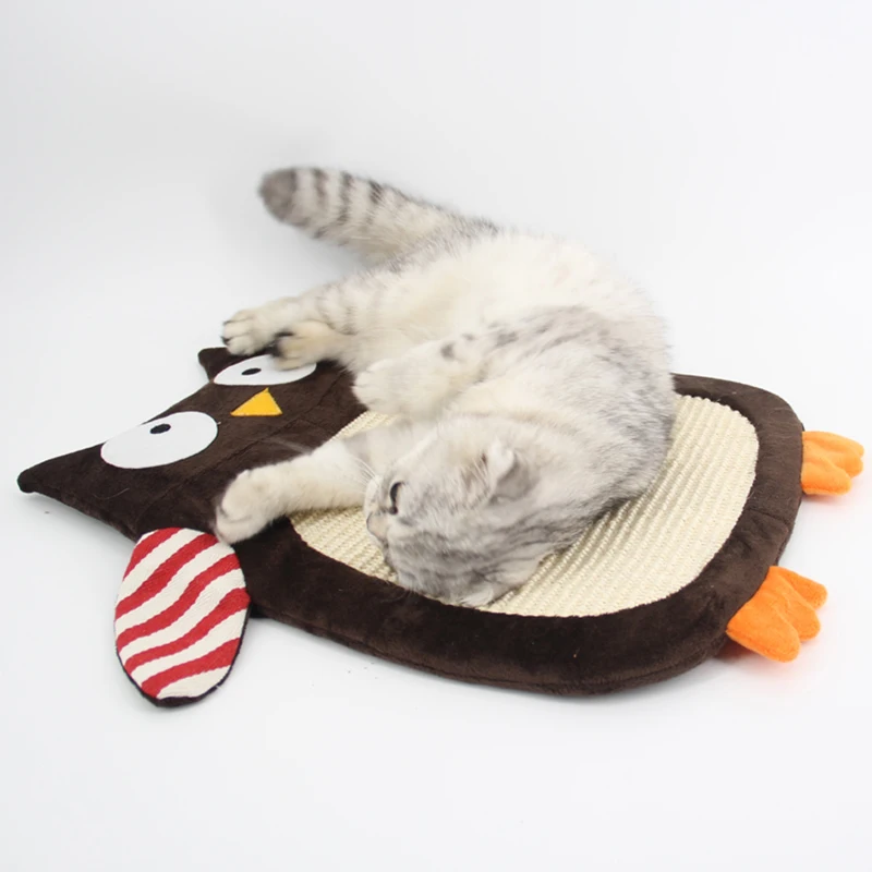 Милый скребок для кошек CAWAYI KENNEL сизалевая доска котенок коврик игрушки rascador gato