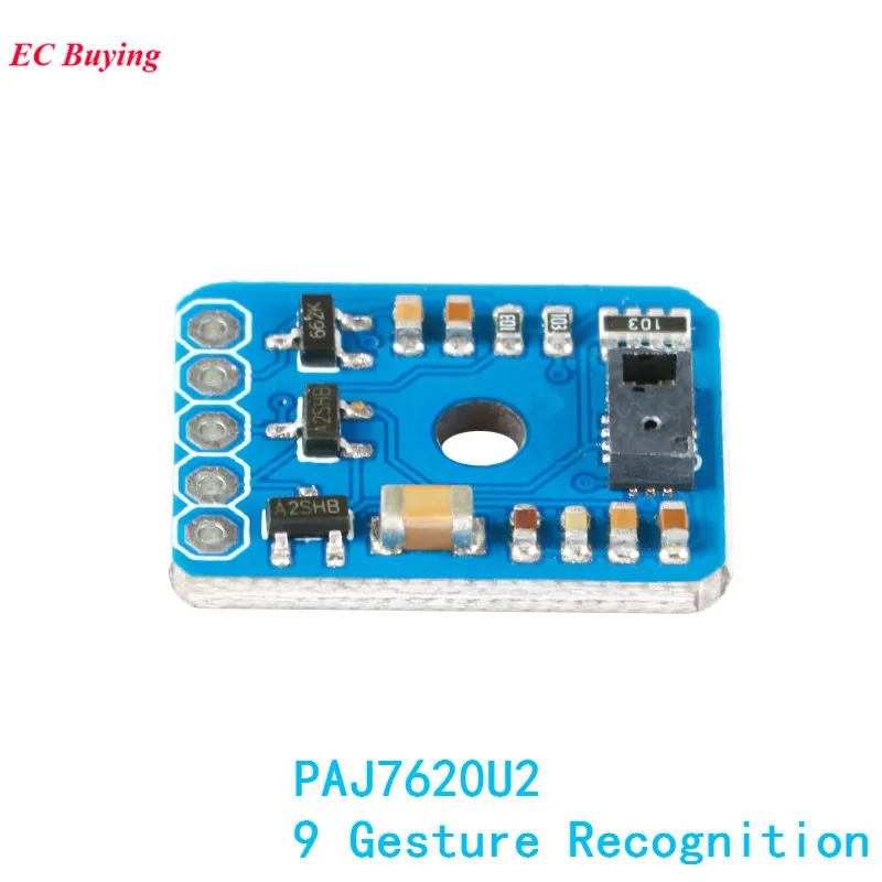 PAJ7620U2 датчик распознавания жестов модуль DIY IIC 9 доска распознавания жестов для Arduino электронный комплект