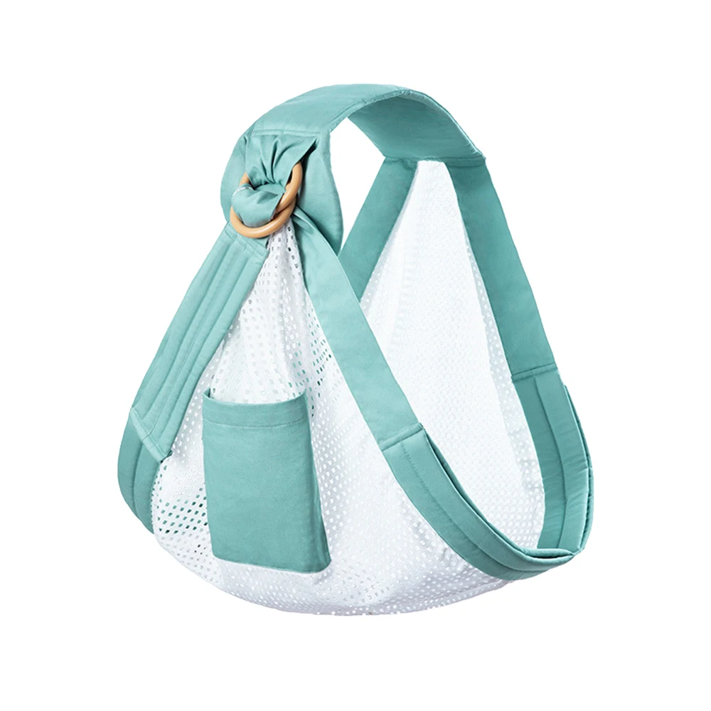 A1 Рюкзак для ребенка кенгуру для детей слинг для новорожденных baby carrier Новорожденный портативный нагрудный кормовой ремень для переноски Колыбель для переноски младенца кольцо слинг Регулируемая дышащая переноска - Цвет: A1