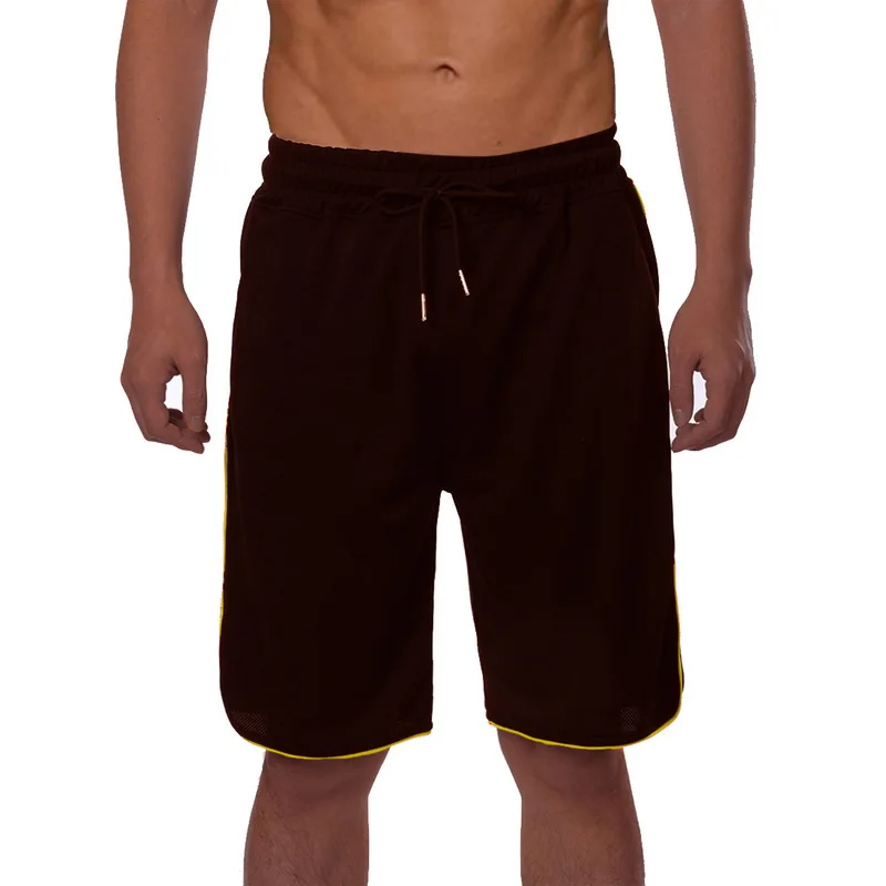 Loozykit мужские спортивные шорты с карманом на шнурке для бега мужская спортивная