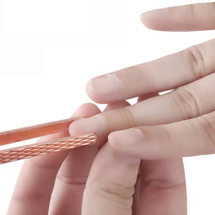 2 способа розовое золото из нержавеющей стали кутикулы толкатель гель для ногтей