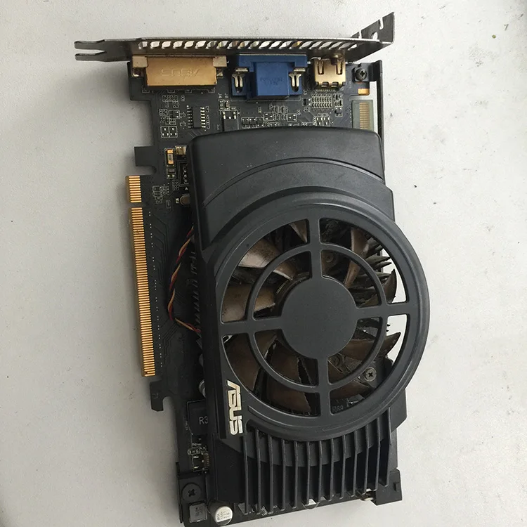 Б/у оригинальный ASUS ENGTS450/DI/1G/зеленый 1G 128bit d5 100% протестирован. | Компьютеры и офис