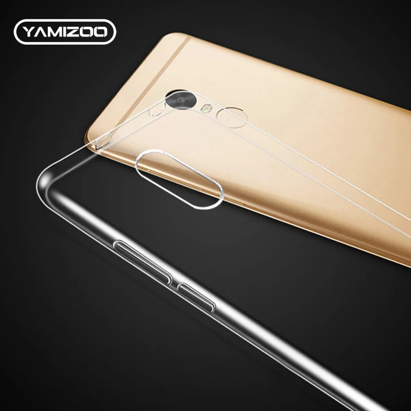 Мягкий ТПУ чехол для Xiaomi Redmi Note 4x4 5a Pro Global силиконовый прозрачный Футляр чехлы