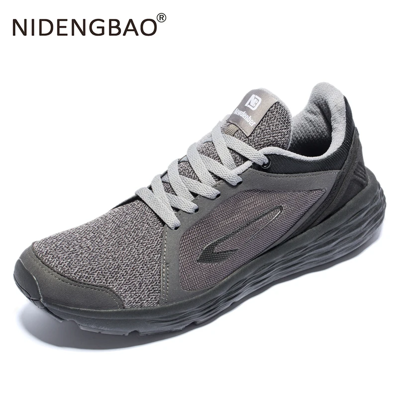 Мужские кроссовки для бега Мужская Уличная обувь беговые дышащая спортивная с