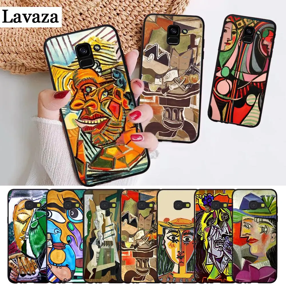 Силиконовый чехол с абстрактным изображением Пабло Пикассо для Samsung A2 Core A3 A5 A6 Plus