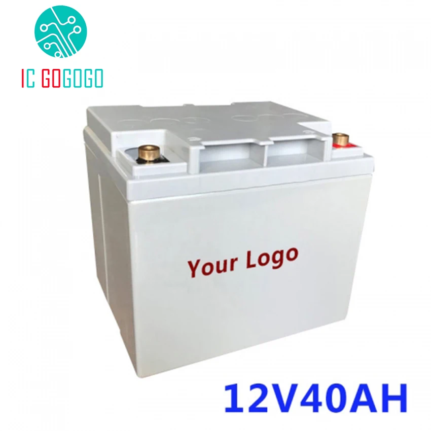 12V 40AH Lifepo4 Battery Pack Deep 2000 Cycle 3.2V Lithium Iron Phosphate Cell Bluetooth BMS Customized AKKU Long Life 40 ah 4S