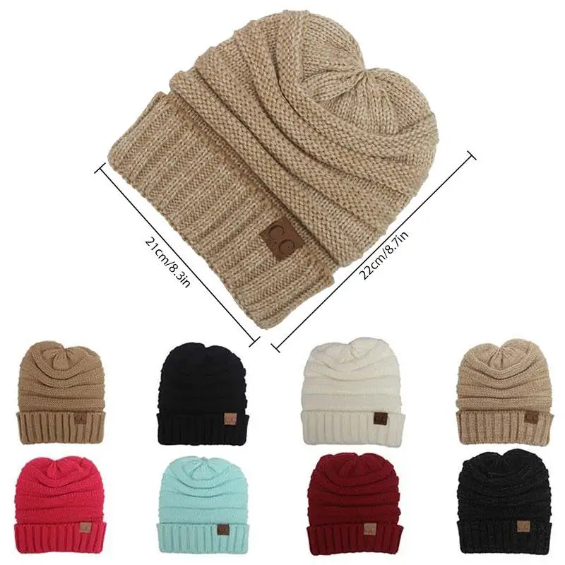 Зимние шапки и кепки s для женщин вязаный шерстяной повседневное унисекс