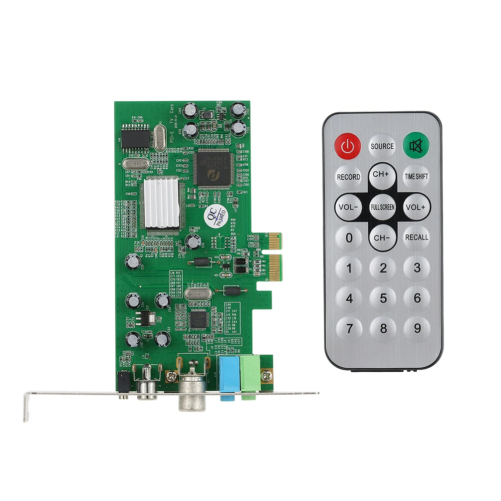 Внутренний тв тюнер PCI E карта MPEG видео DVR запись захвата PAL BG I NTSC SECAM PC