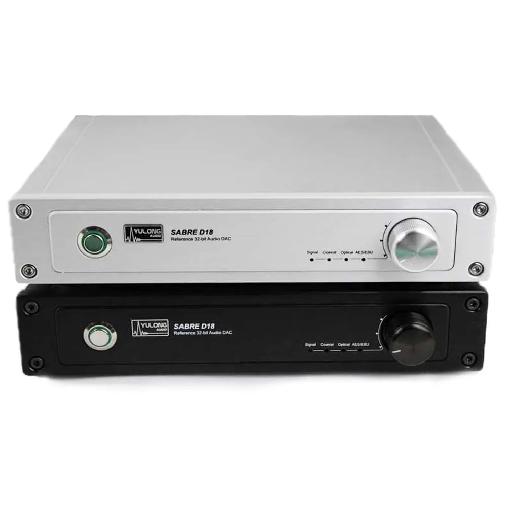 Цифровой сигнал Yulong SABRE D18 32 бит/500 кГц DAC ESS9018 оптический коаксиальный AES/EBU