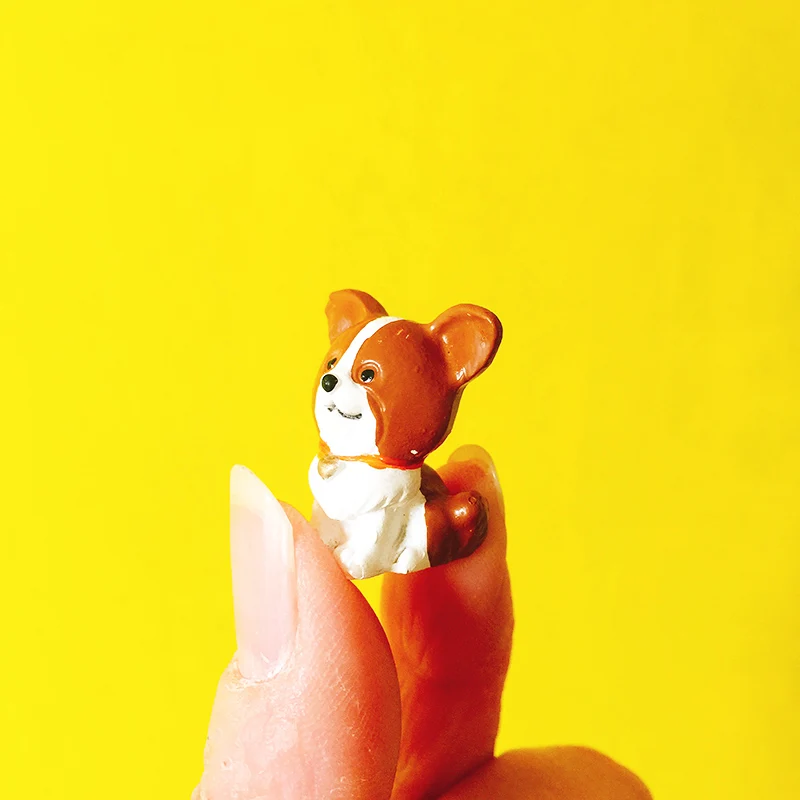 Распродажа~ 1 шт beagle/harrier/собака/щенок/Сказочный Садовый Гном/мох Декор террариума/ремесла/Бонсай/бутылка сад/домашний декор стола/r021-036