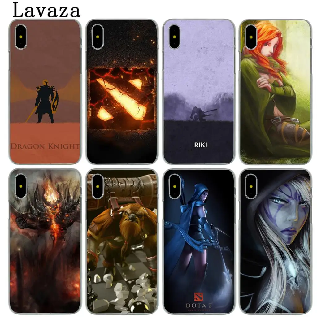 Жесткий чехол для телефона Lavaza dota 2 game iPhone XR X 11 Pro XS Max 7 8 6 6S 5 SE 4 10 SE|Чехлы-накладки| |