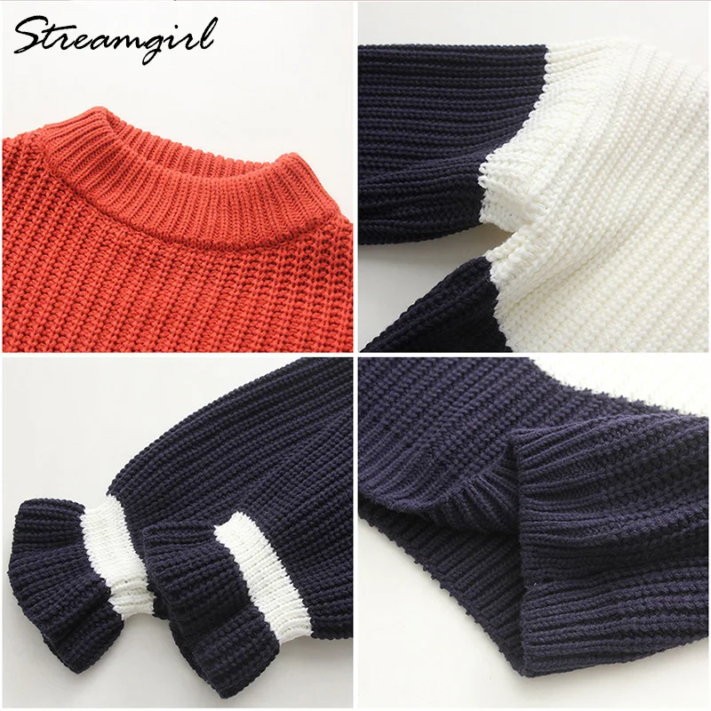 Thicken Sweaters Fashion 2018 Women Loose Warm Sweater Oversize Green Winter Woman Coarse Knitted Knitting Pullovers | Женская одежда