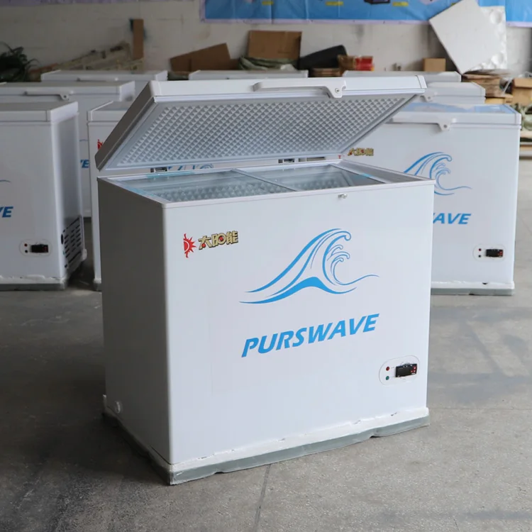 Purswave BD/BC 208 208L DC солнечный морозильник 12V24V48V однодверный холодильник