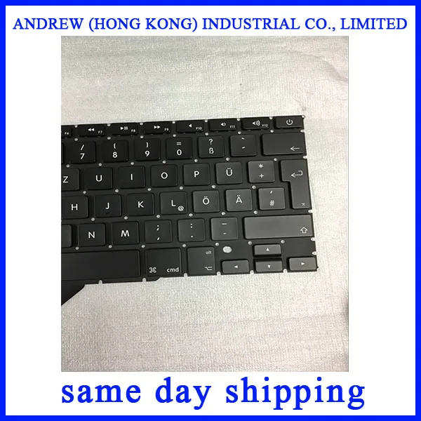 Новая немецкая клавиатура A1398 GR DE 10 шт./лот 100% для Macbook Pro Retina 15 4 &quotA1398 2012 2013 2014 2015