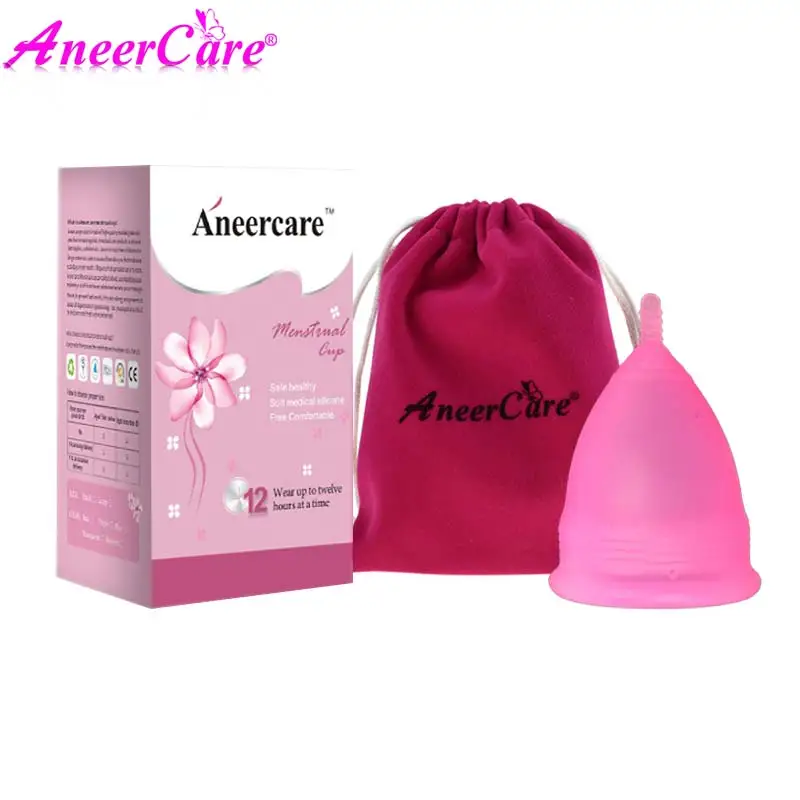 

1set menstrual cup monthly period cup coppetta mestruale menstruatie cup coupe menstruelle kubek menstruacyjny copita aneercare