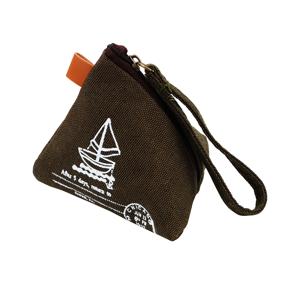 sailboat HILIFE холщовый Карманный Кошелек сумка рисовая форма для пельменей женская сумка ключ кошелек ручной Чехол-кошелек для мелочи - Цвет: sailboat