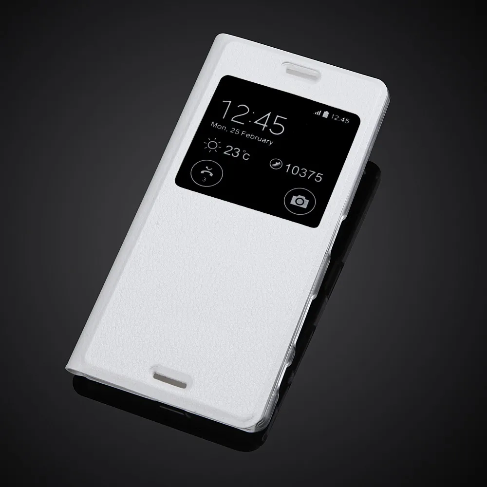 Роскошный тонкий чехол для sony Xperia X F5122 F5121 X Двойной откидной Чехол из искусственной кожи для телефона Обложка протектор для sony Xperia X