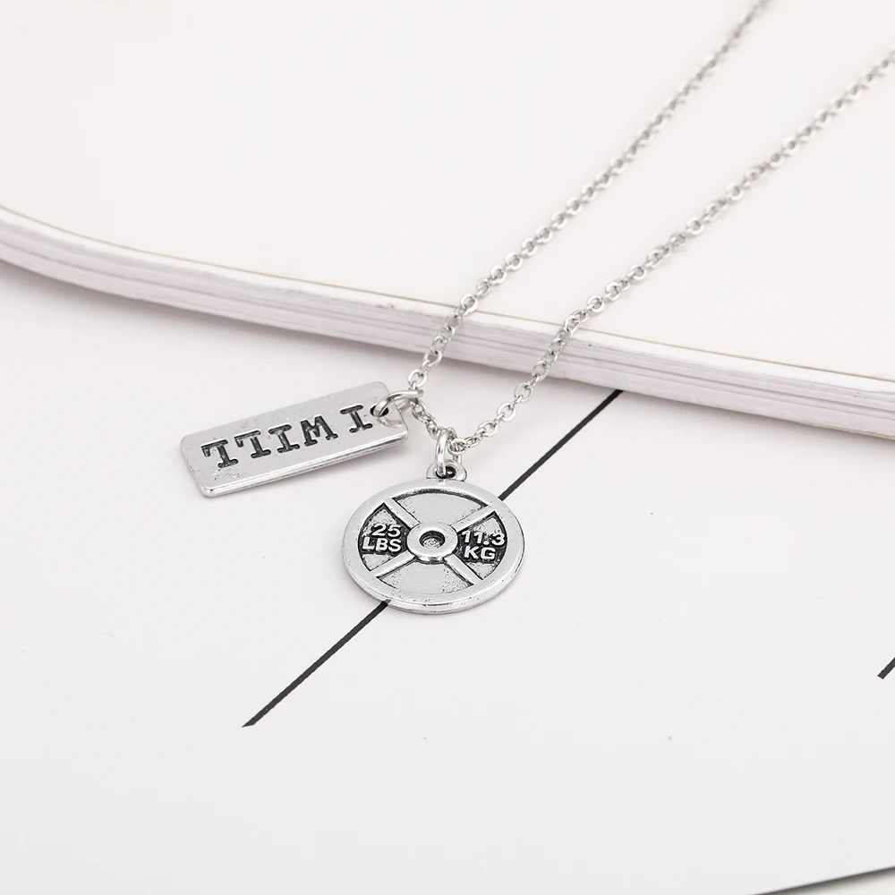 Новое Классическое Спортивное ожерелье для любителей спорта с подвеской женщин