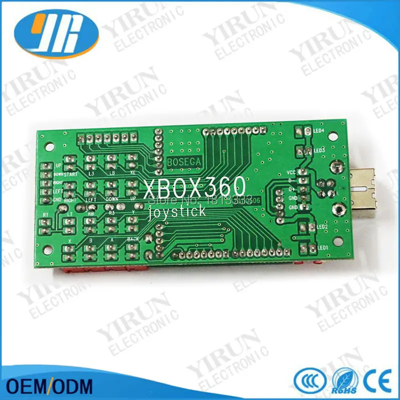 Xbox 360 контроллер плата USB аркадный джойстик кодер