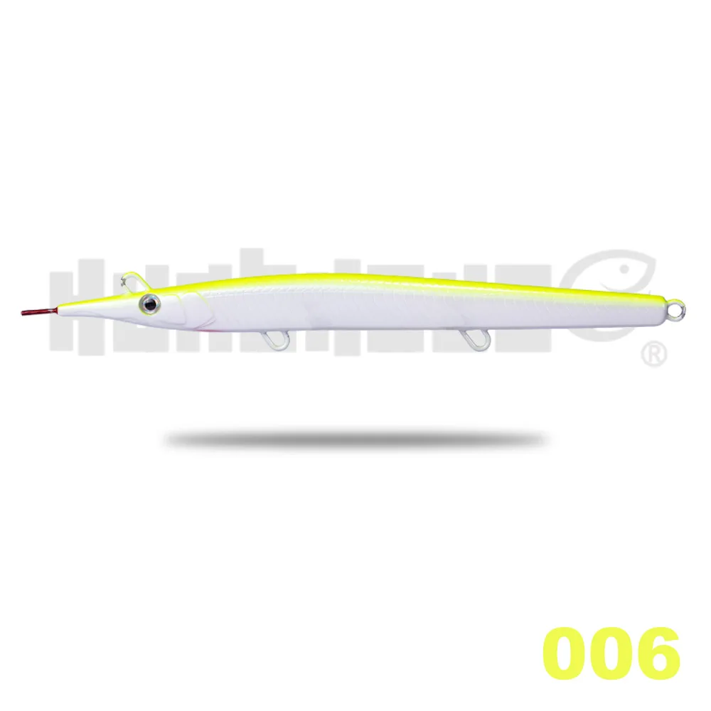 Hunthouse Sayoris Z99 карандаш стикбейт 14 см, 18 см рыбы иглы длинные Литой Рыбалка приманки тонущий джеркбейты пропуск сарган - Цвет: 006