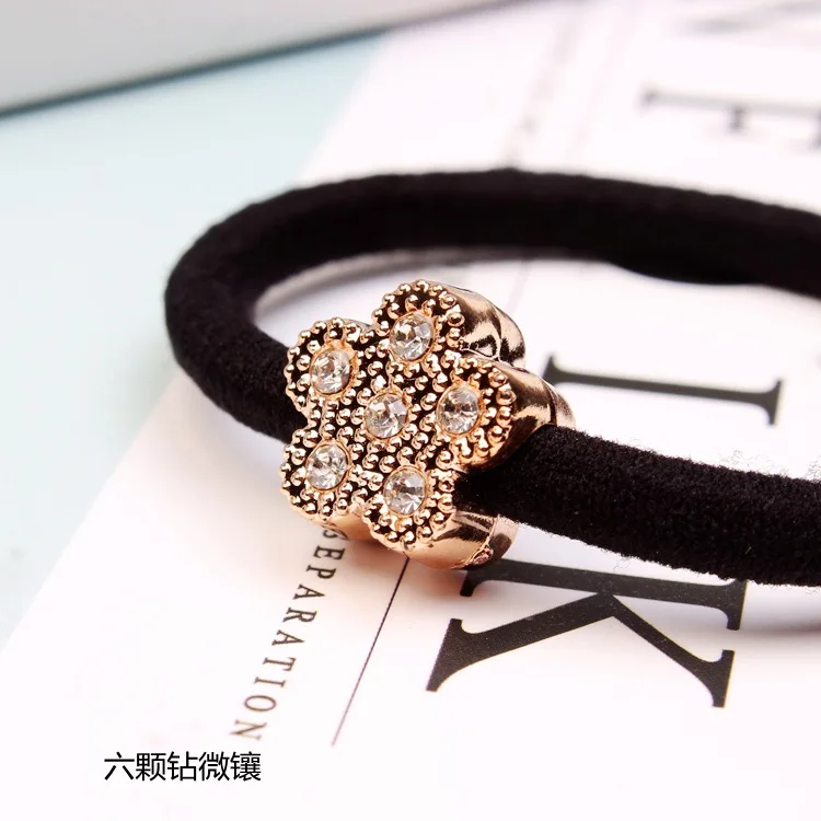 10 шт. для девочек аксессуары волос Детская мода шесть с прозрачными стразами и