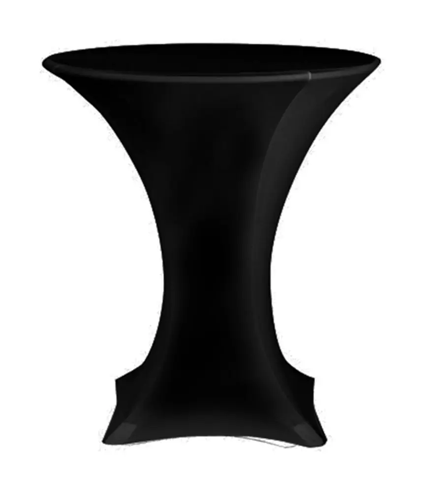 Белая/черная круглая эластичная лайкра для коктейлей разные цвета оформление