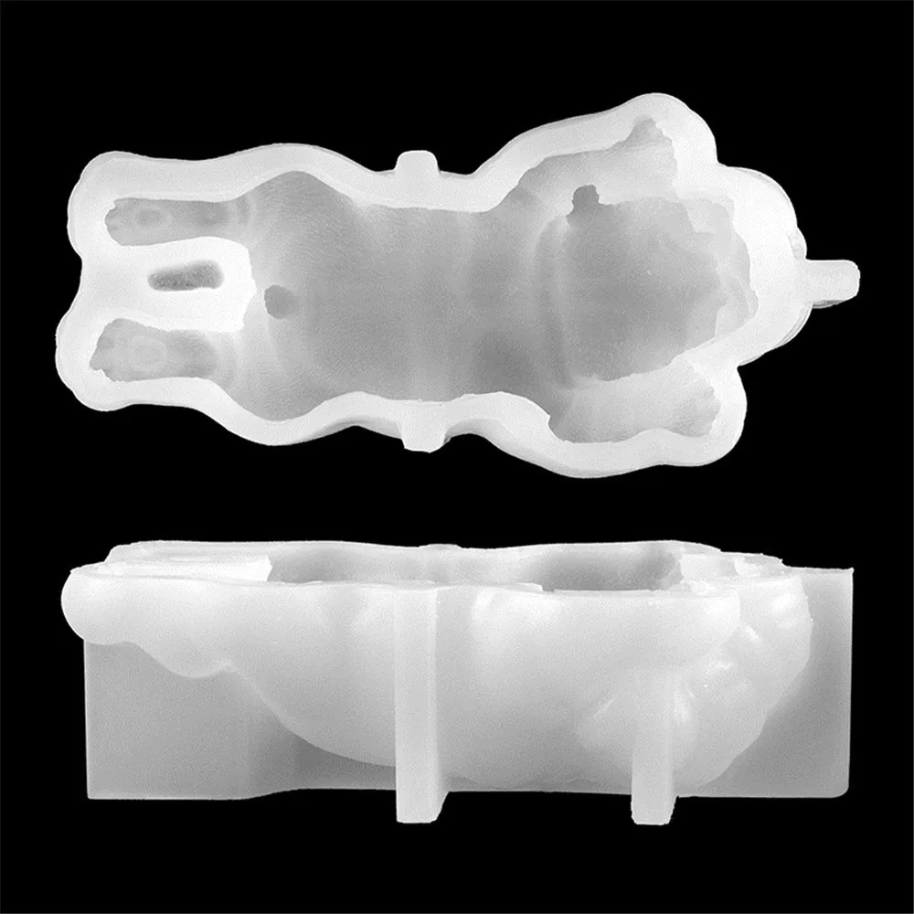Силиконовая 3D форма Shar Pei для милой собаки мусса торта мороженого желе пудинга