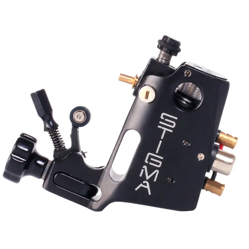 1 шт. Алюминий сплава Стигма Hyper V3 Ротари татуировки Machine Gun RCA+ крюк линия двойной Интерфейс Liner Shader для татуировки Body Art