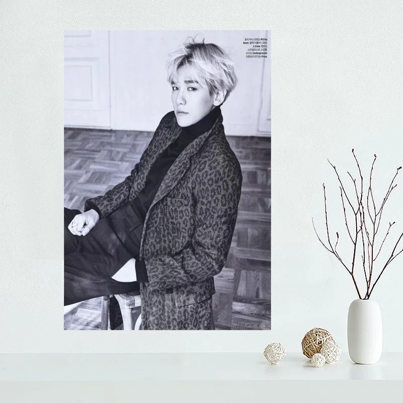 Новое поступление exo baekhyun холст постер горячая распродажа для картины на