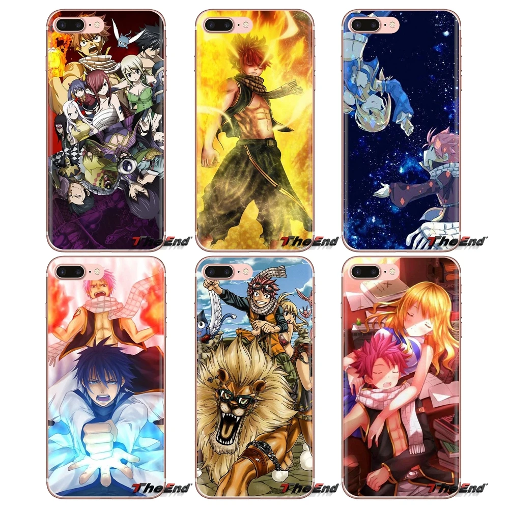 Soft Silicone TPU Case fairytail anime Japanese Famous For Samsung Galaxy S3 S4 S5 Mini S6 S7 Edge S8 S9 S10 Plus Note 3 4 5 8 9 |