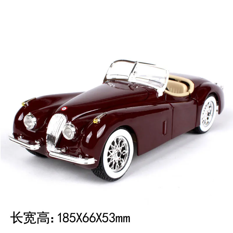 12 1/24 сплав 1961 винтажная классическая модель игрушечных автомобилей Литье под давлением коллекция автомобилей Ретро игрушки автомобиль - Цвет: 12