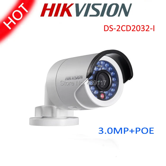 Бесплатная доставка Hikvision инфракрасный пистолет водонепроницаемый сеть пуля