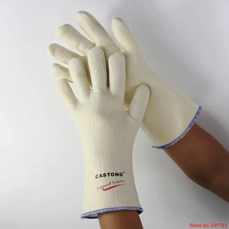 Термоизоляционные перчатки 300 градусов термостойкие для горячего огнестойкого