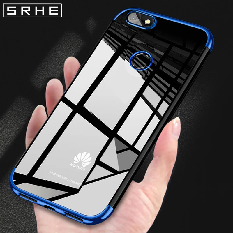 SRHE для Huawei P умный чехол Enjoy 7S Psmart силиконовый роскошное покрытие мягкая задняя