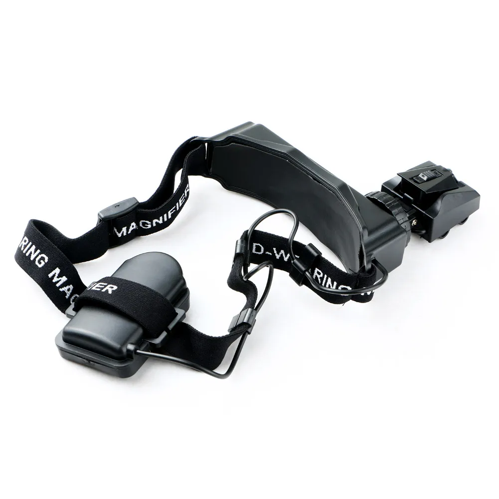 Увеличительное стекло высокой четкости со светодиодными лампами лупа с