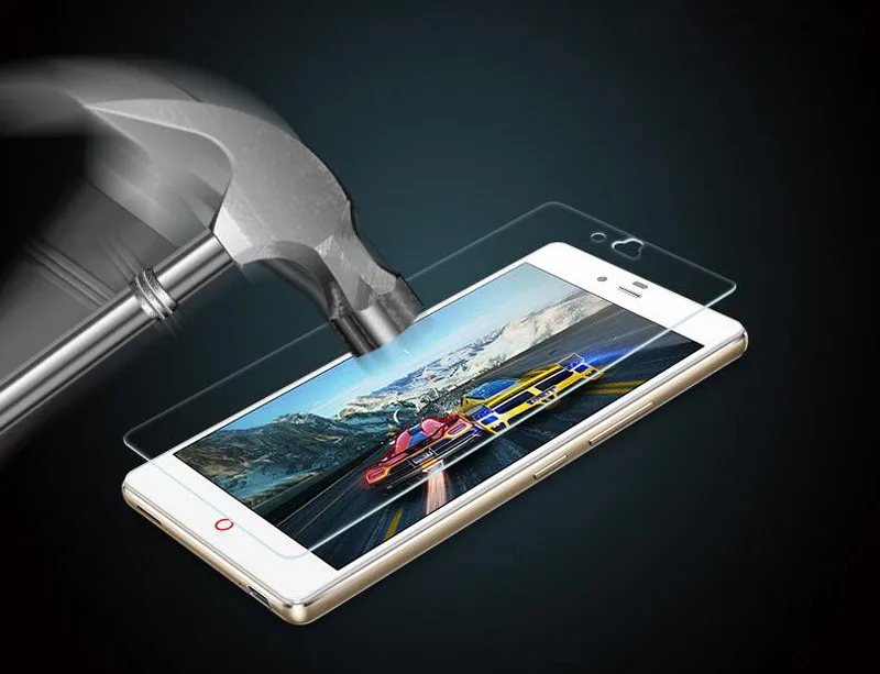 Закаленное Стекло для zte лезвие A452 A510 X3 X5 X7 L2 L3 L5 S6 L110 A460 V580 V6 D6 S7 для zte Nubia Z11 мини Экран защитная пленка