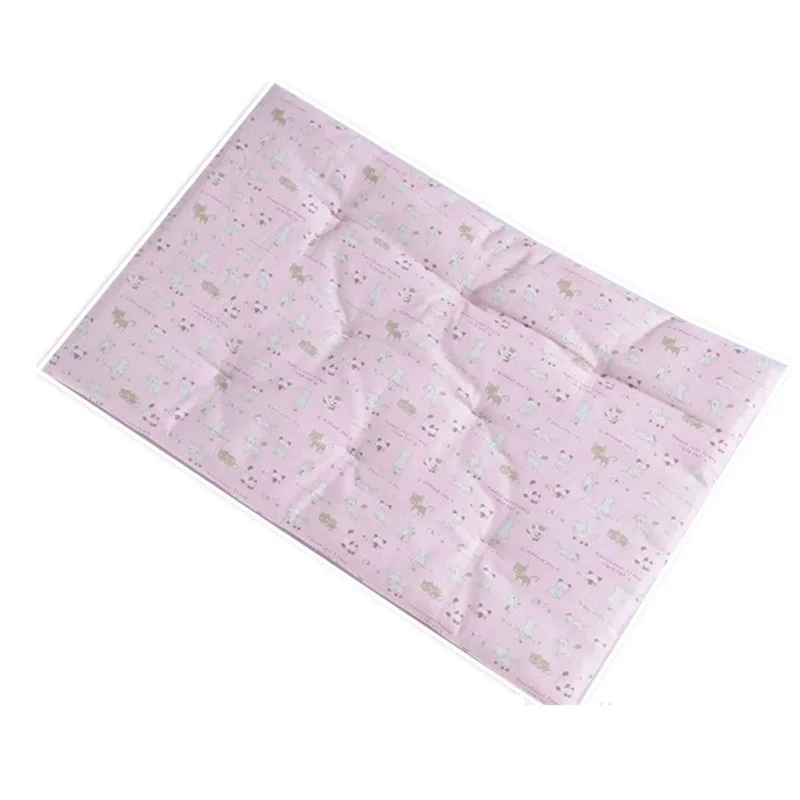 pink cat Зимняя теплая кровать для собаки, мягкое Флисовое одеяло для животных, кошачьего туалета, щенка, коврик для сна, прекрасный матрас, подушка для маленьких и больших собак, 5 размеров - Цвет: pink cat