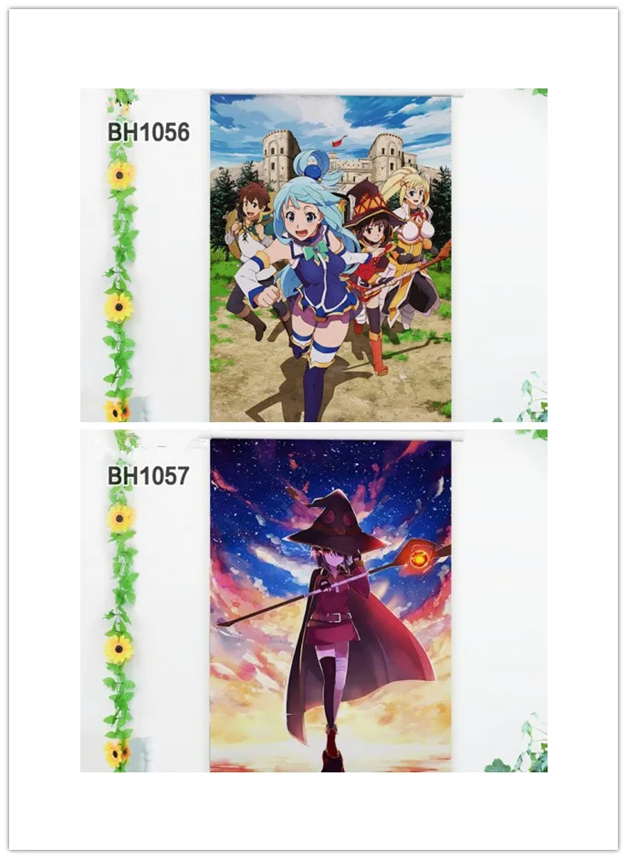 

Japanese Anime Kono Subarashii Sekai ni Shukufuku o! Home Decor Wall Scroll Poster 40x60CM Gift