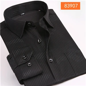 100 cotton 83907 Новое поступление красный 6 видов цветов модная Высококачественная обувь осень удобные рубашки повседневные хлопок Мужчины с длинным рукавом плюс размер M-7XL8XL9XL - Цвет: 100 cotton 83907