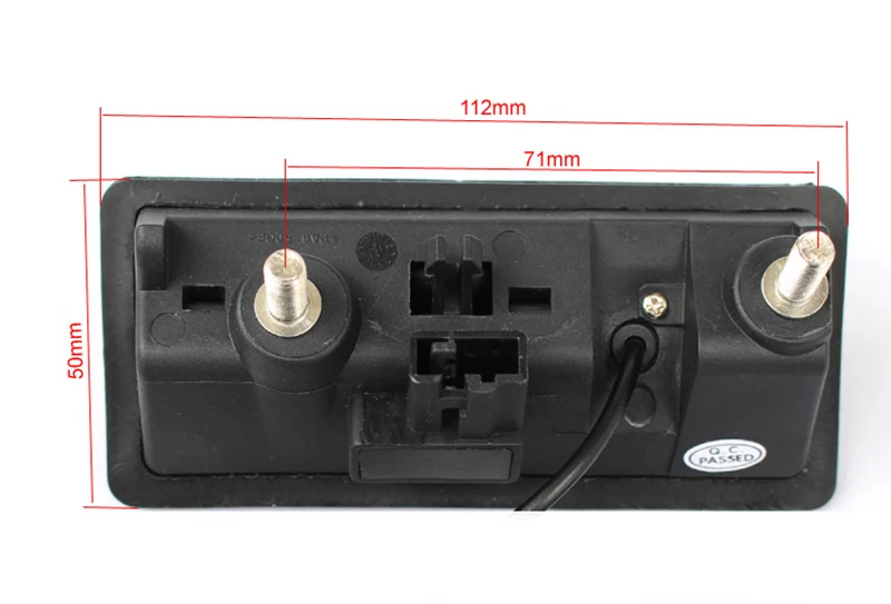 RCD330 Автомобильный багажник ручка заднего вида камера для Audi VW MQB PQ MIB стерео монитор Поддержка данных траектории линии. Не нужно с can-bus