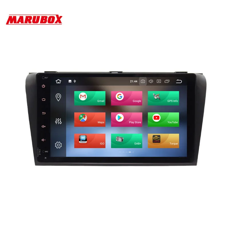 Головное устройство MARUBOX 4 гб озу 2 Din Android 9 автомагнитола для MAZDA 3 2009 2013 дюймов GPS