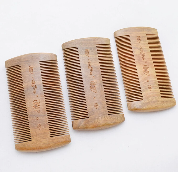 Ручной работы из натурального Ebony гребень для волос деревянный 10 см x 5 1 см|comb honey for