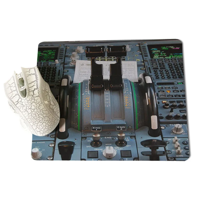 18x22cm MaiYaCa мой любимый самолет Airbus Cockpit геймер скорость мыши розничная маленький резиновый коврик для мыши размер для 25x29 см резиновые коврики для мыши - Цвет: 18x22cm