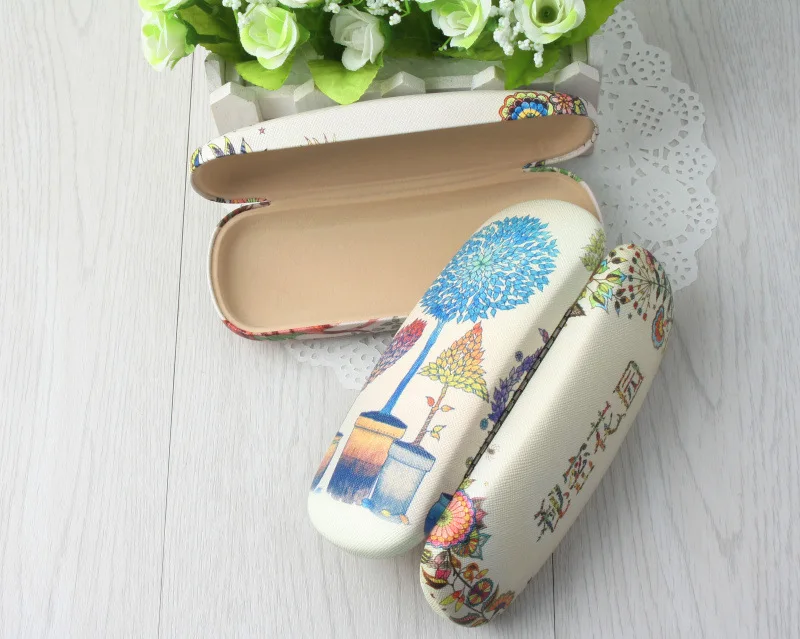 LIUSVENTINA летний кожаный футляр для очков в виде совы женщин высокое качество -