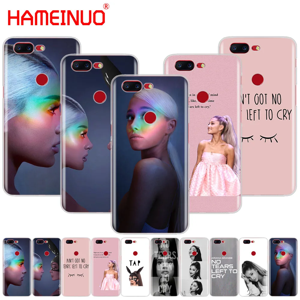 HAMEINUO без слез слева Cry Ариана Гранде крышка чехол для телефона Oneplus one plus 5 т 3 2 X A3000
